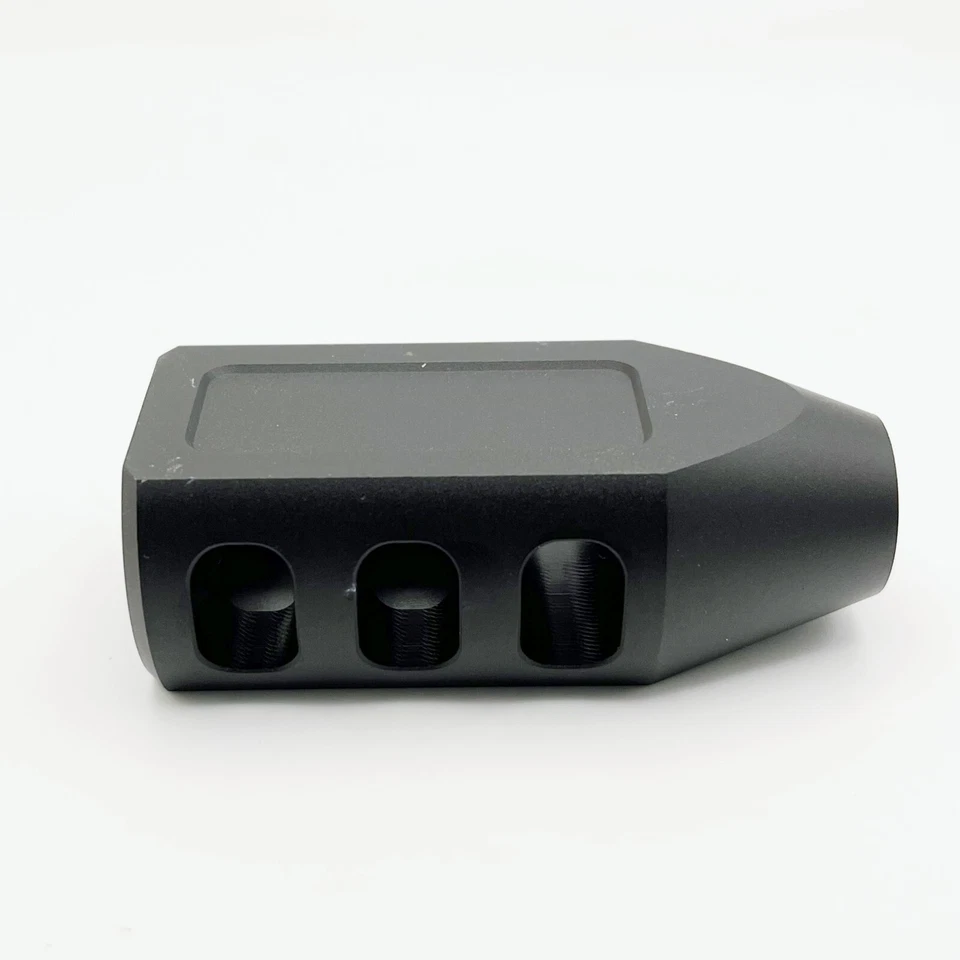 Dispositivo compensador de boca 6,5 Creedmoor 5/8x24 TPI aluminio lavadora de aplastamiento libre Foto 4 de 4