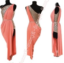 jz Handmade Women Samba Ballroom Swing Salsa Rumba Latin Dance Dress RHYTHM