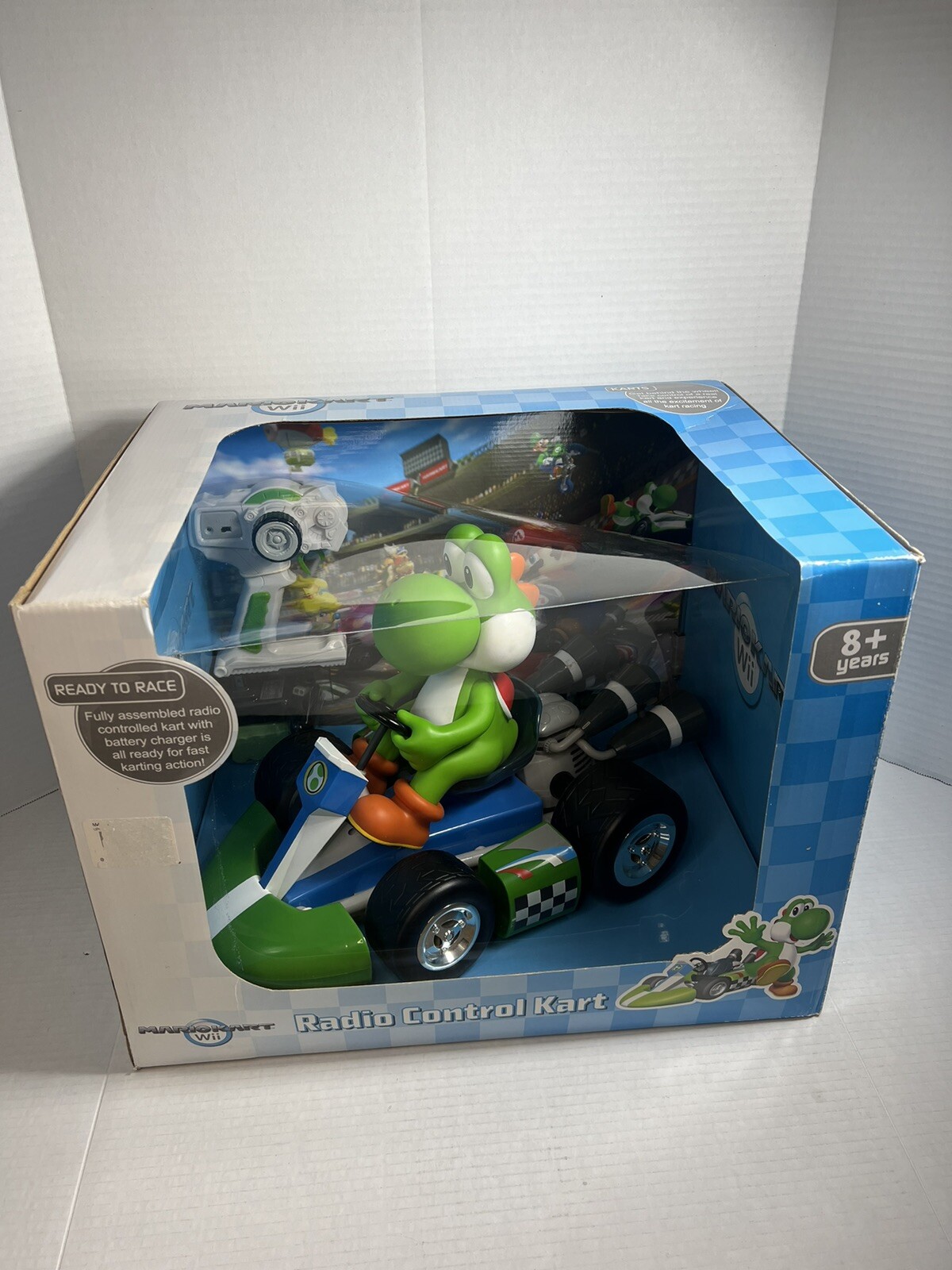 Yoshi Kart Large Size 17" Rare Cib Complete