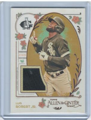 Luis Robert Jr. 2024 Topps Allen & Ginter #AGR-LR A&G Relics Full Size White Sox
