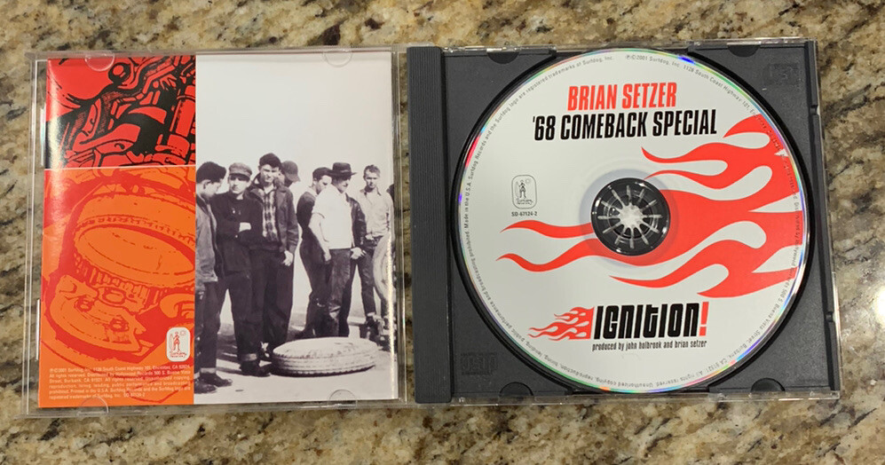 Brian Setzer Ignition! '68 Comeback Special CD | eBay