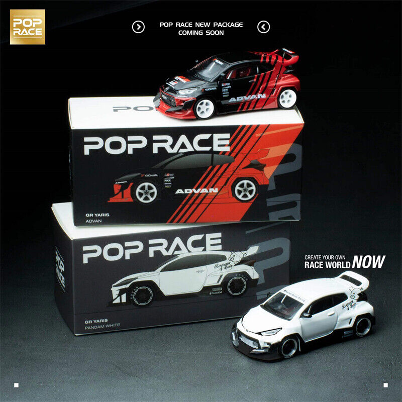 Pop Race 1:64 Diecast Model Araba