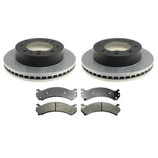 ACDelco Gold Front Brake Kit 325mm Disc Rotors Pads For Sierra Savana Silverado