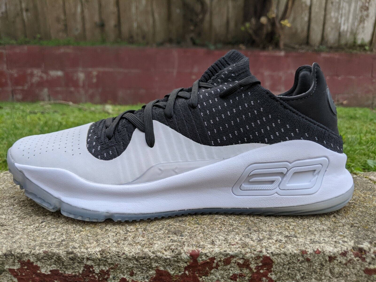 Agente de mudanzas lanza maduro DS UNDER ARMOUR CURRY 4 TB LOW WHITE BLACK sz 9 mvp i iv dubnation finals  ii 2 | eBay