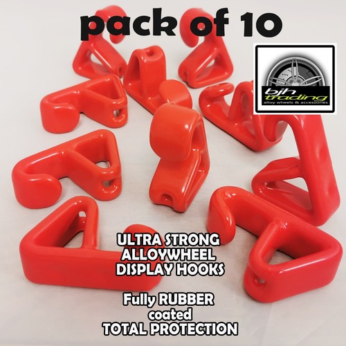 ALLOYWHEEL TRADE DISPLAY HOOKS - PREMIUM HEAVY DUTY >22" PACK OF 10 - Picture 3 of 8