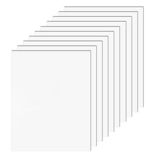 Silunkia 100 Pack White Poster Boards 11.7" x 16.5" Poster Paper 110lb  Heav...
