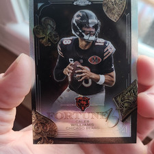 Topps 2024 Topps Chrome Fortune 15 Refractor Caleb Williams Bears Card F15-16