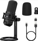 ZINGYOU USB Condenser Microphone for Desktop. ZY-UD2. Black.