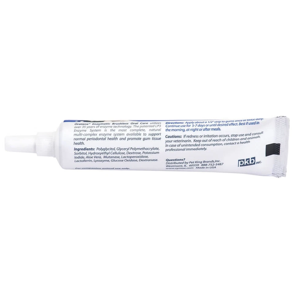 Gel oral antiséptico veterinario Oratene 1,0 oz Foto 2 de 4