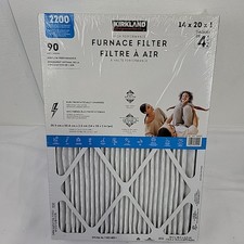 New Kirkland Signature 2200 High Performance Furnace Filter 20x30x1 - 4PK SEALED