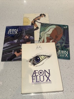 Aeon Flux The Complete Animated Collection DVD 3-Disc Set MTV