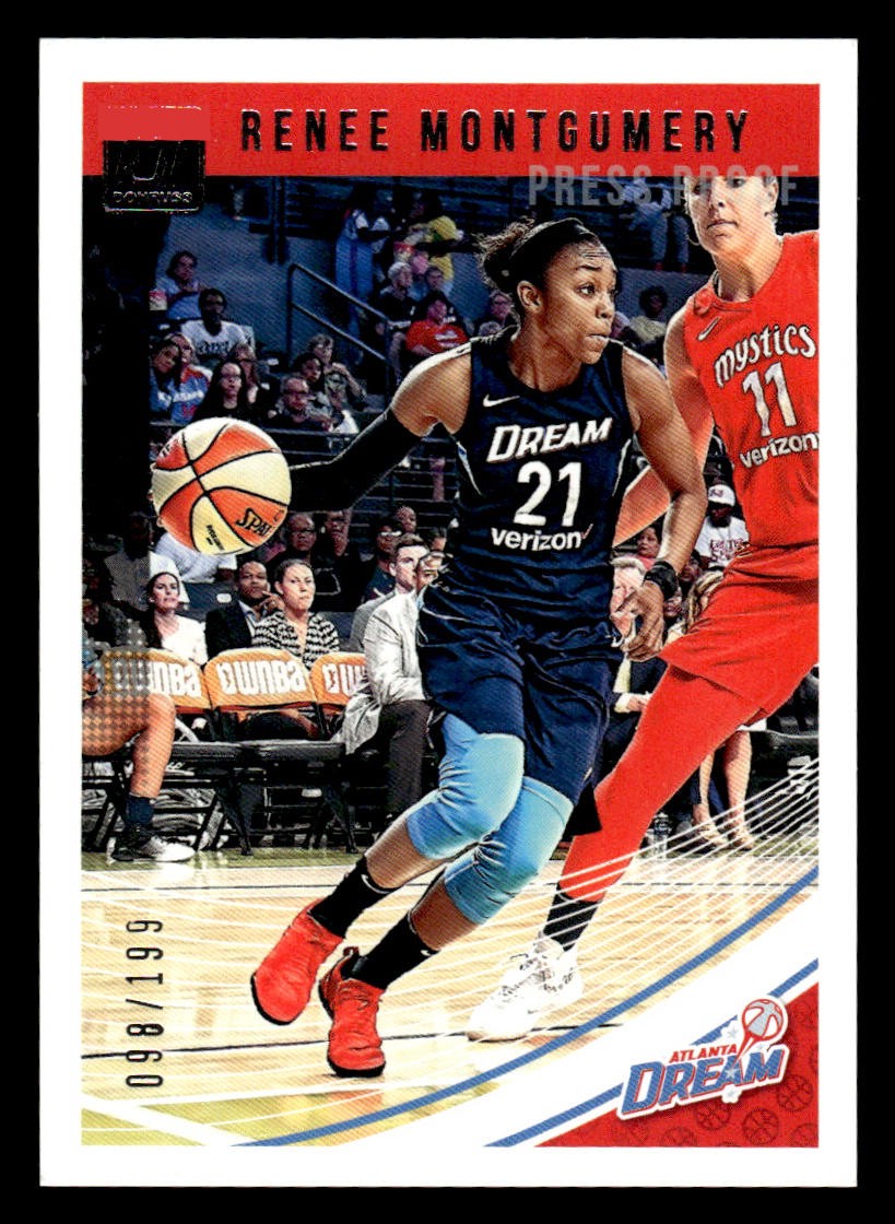 Renee Montgomery 2019 Donruss WNBA #41 QTY