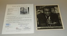 FINE SEPTEMBER 1953 LOUIS ARMSTRONG AUTOGRAPH SIGNED 8