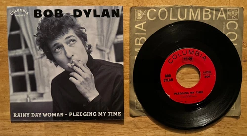 45 7" SP BOB DYLAN COLUMBIA 43592 RAINY DAY WOMAN