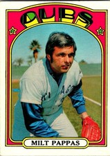 1972 Topps - Milt Pappas #208