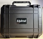 Six 6 Slot Watch Hard Case — Watch Box — Travel Case — Pelican-Type — Black — photo 2