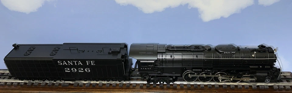 MTH RAIL KING 30-1140-1 SANTA FE 4-8-4 NORTHERN STEAM ENGINE O-Gauge Smoke PS1 - Image 4 of 4