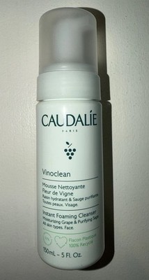 Caudalie Vinoclean Instant Foaming Cleanser 150mL 5oz New No Box Authentic