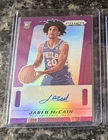 New ListingJARED MCCAIN 2024-25 Panini Prizm Deca PURPLE PRIZM /75 Rookie Autograph AUTO RC