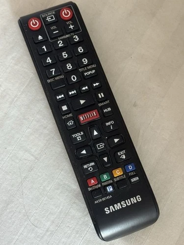 GENUINE SAMSUNG AK59-00145A BLU-RAY DVD PLAYER REMOTE - BD-EM59 BD-EM59C BD-EM57