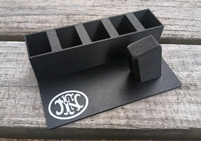 FN FNX-45 Stand with Magazine Holder - Holds 5 Mags!