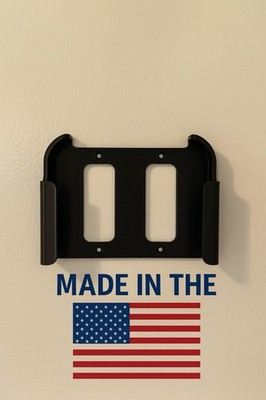 Mac Mini Wall Mount Holder-Under Desk Mount Made In the USA - Strong And Sturdy