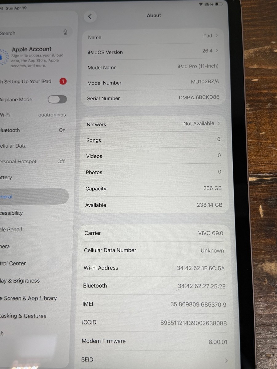 Apple iPad Pro 11