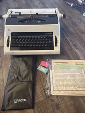 Royal Administrator Compact Electric Control Typewriter w/ Cover 5061116 JP 260 thumbnail