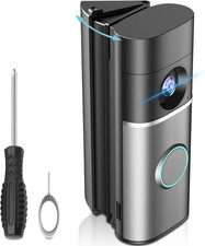 R/Ing Doorbell Angle Mount Adjustable 35 to 55 Degree Compatible with Wired Door