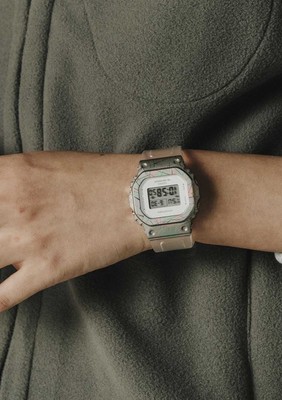 Unused CASIO G-SHOCK Adventurer's Stone GM-S5640GEM-7JR Gray WoMen