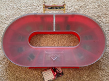 Disney Pixar Cars 2006 Original Carrying Case for Diecast Racetrack with Flags