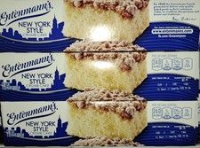 3 boxes of Entenmann's New York Style Crumb Cakes- 18 oz per box -Free Shipping