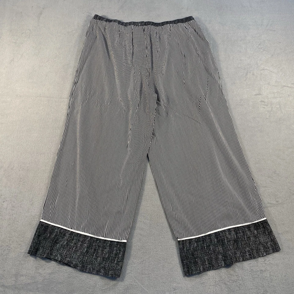 DKNY Women's Black & White Stripes Pajamas Set (2), Adjust Straps, Size XL - Image 4 of 4