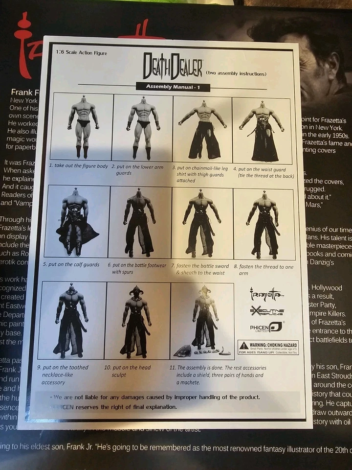 Figura con trono TBLeague Death Dealer V.2 Hell On Earth escala 1/6 Foto 3 de 4