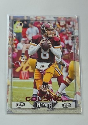 #21/25 2016 Panini Playoff Kirk Cousins #177 3rd Down Redskins 