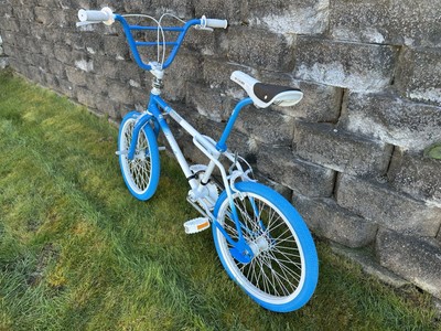 Rare Vintage 1987 Asahi Eliminator Freestyle BMX 20” Blue & White