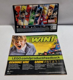 LEGO 76016- Instruction Books 1&2 ONLY Marvel Heroes Spider-Helicopter Rescue