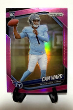 2025 Panini Prizm Football Cam Ward (RC) Pink Prizm - Tennessee Titans