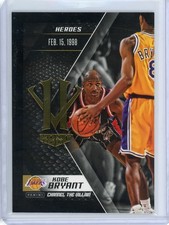2015-16 Panini HeroVillain Kobe Bryant Basketball Cards Checklist 16