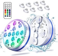 Submersible Led Pool Lights for Above Ground Pools IP68 Waterproof Inground Poo