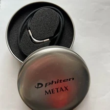 Phiten RAKUWA Neck METAX Chopper Necklace Yuzuru Hanyu 40cm Black used