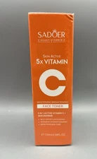 SADOER 5X Heavy Vitamin C Whitening Brightening Skin Active Face Toner -130ml