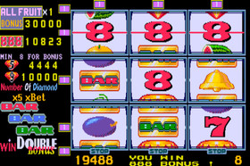 THE NEW FRUIT BONUS `96 WITH 2 MORE BONUS! - POG CHERRY MASTER 8LINER CGA PCB