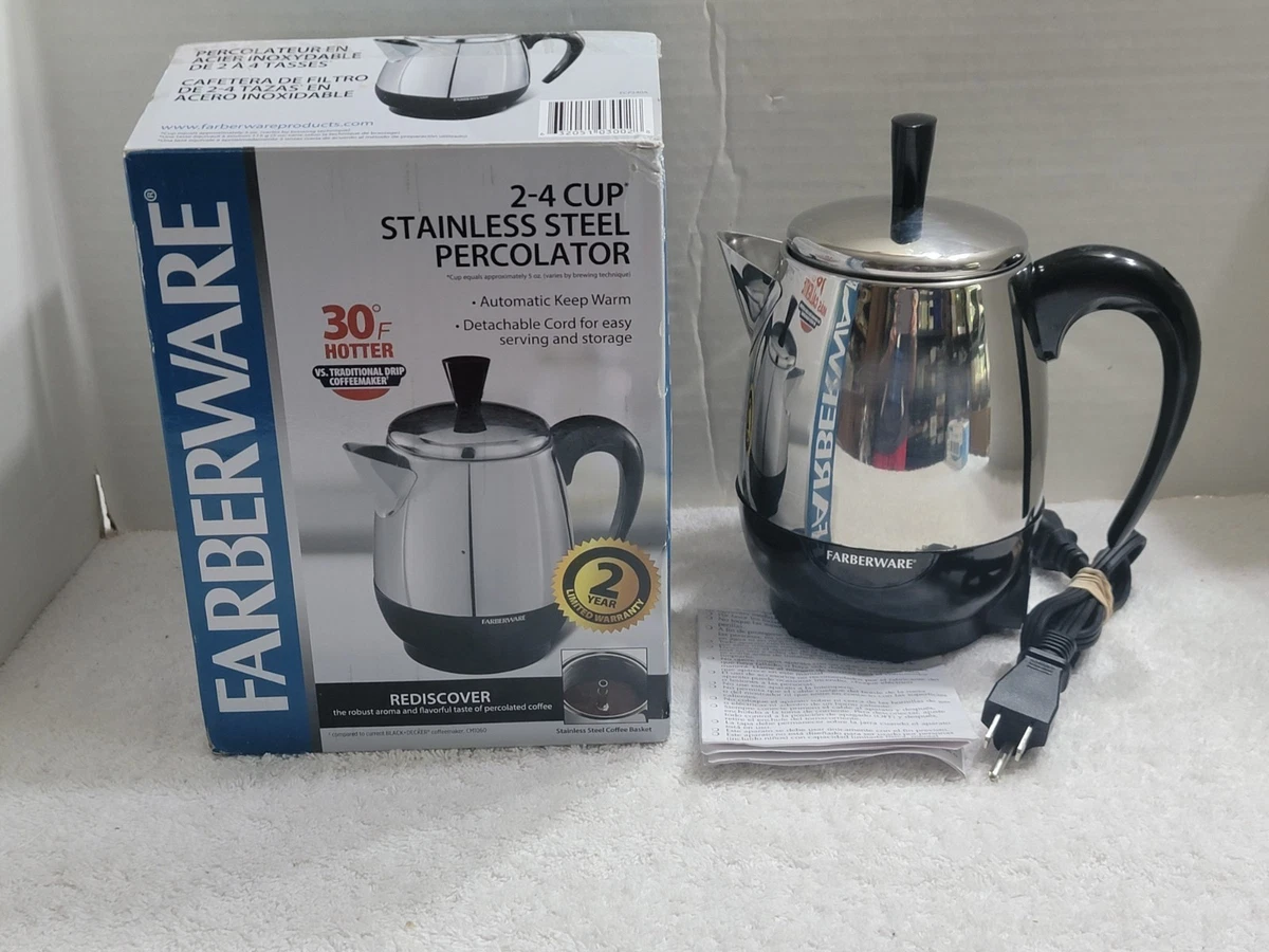 Farberware Percolators & Moka壶和土耳其咖啡| eBay