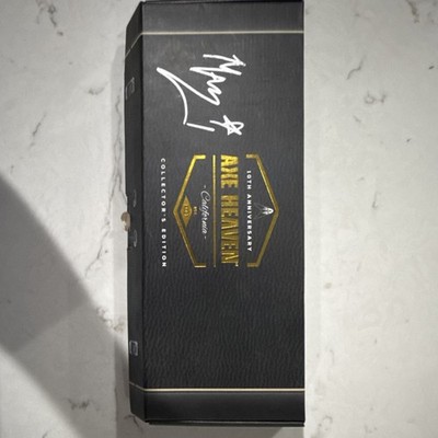 AXE HEAVEN Collector's Edition Miniature Guitar Signed Marzi Montazeris