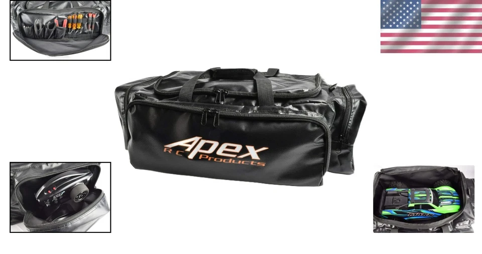 Versatile Car & Truck Hauler Bag for 1/10-1/8 RC Vehicles - Heavy-Duty Design - Image 2 of 4