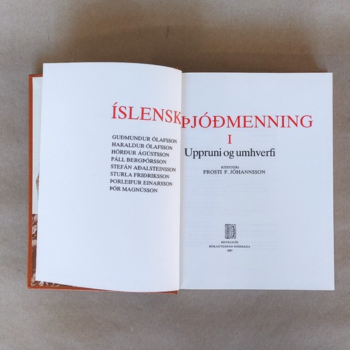 Icelandic culture: The Origins of Icelanders and Their Environment, 1987 - Picture 5 of 17