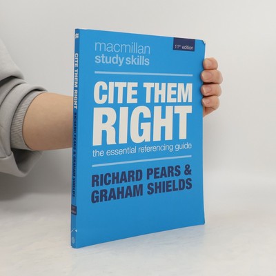 Cite Them Right  |  Richard Pears