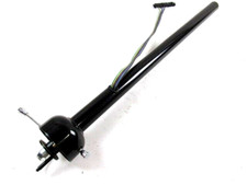 Hot Rod Universal No Tilt Steering Column 28 Black Finish S81052bk