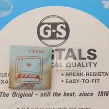 Vintage NOS GS Watch Crystal CMS788 New Old Stock - 23.8 x 23.8mm NEW MS 